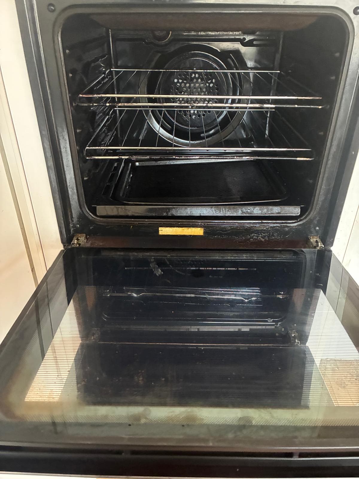 Oven before UDAY deep clean